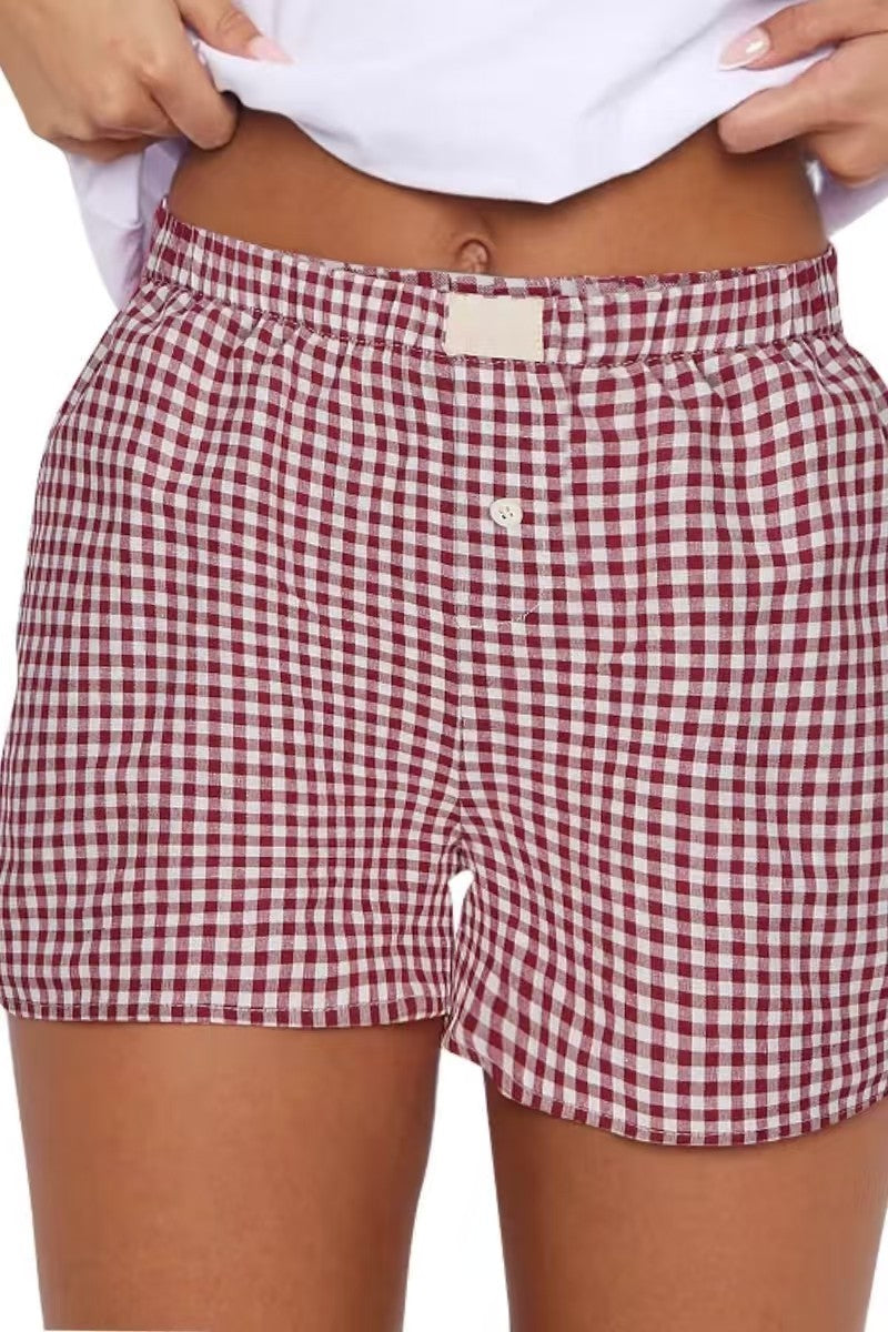 Gingham Boxer Shorts