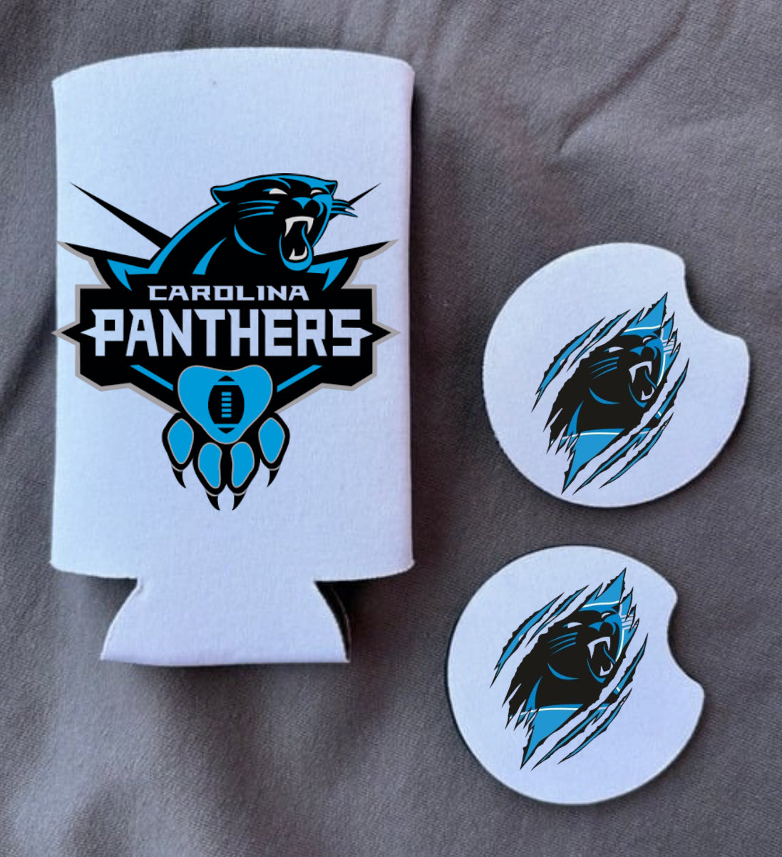 Carolina Panthers Koozie/Coasters