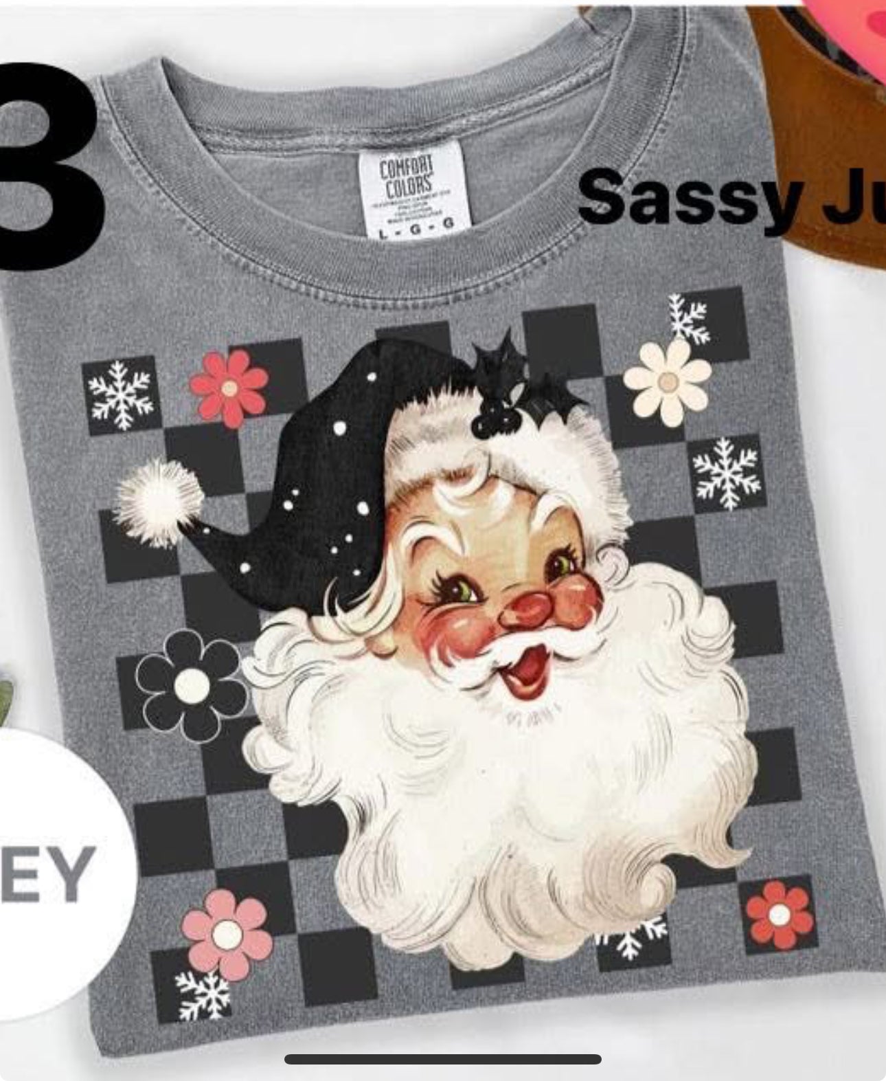 Santa Black Hat
