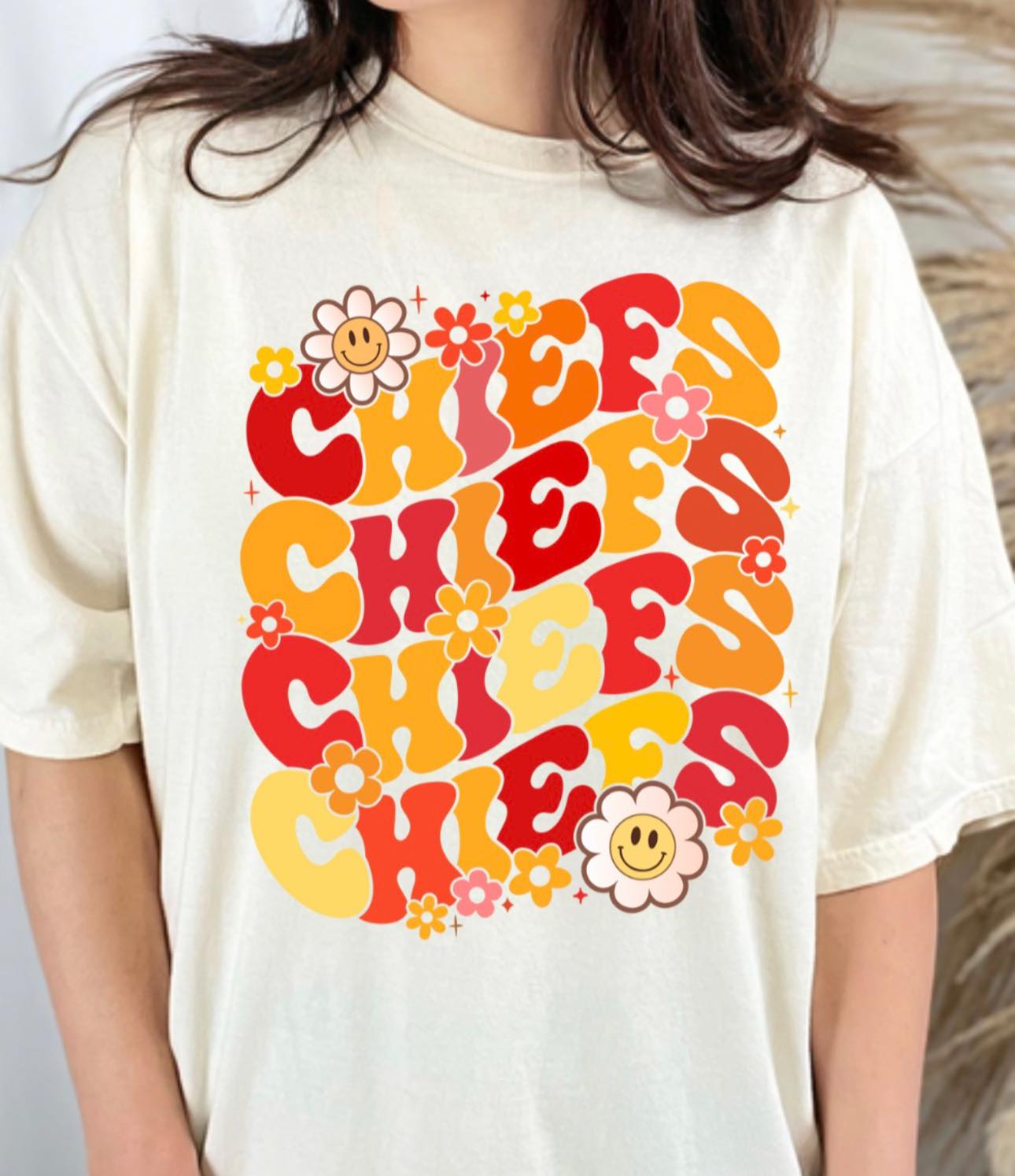 Groovy Floral Chiefs