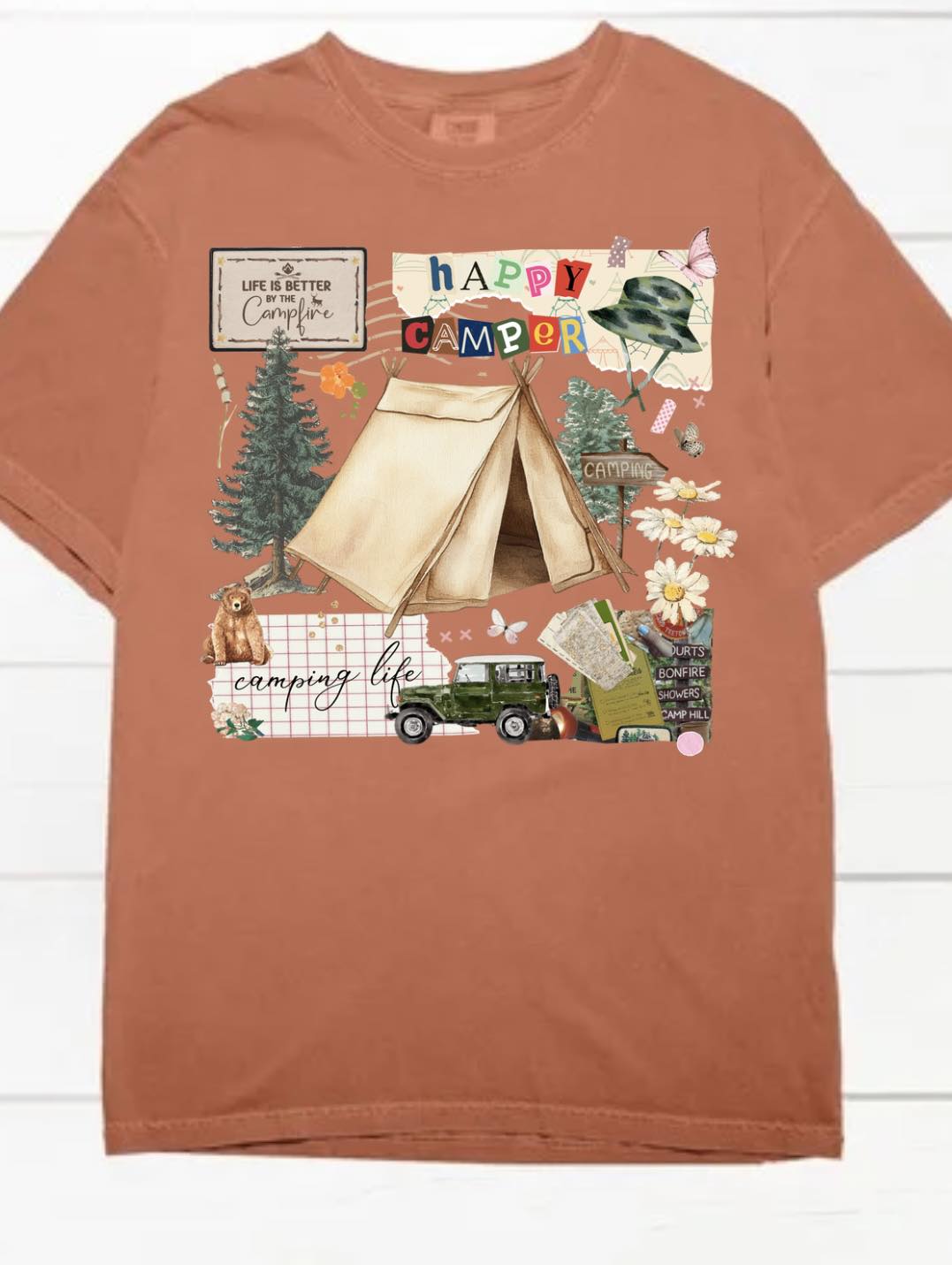 Happy Camper Collage