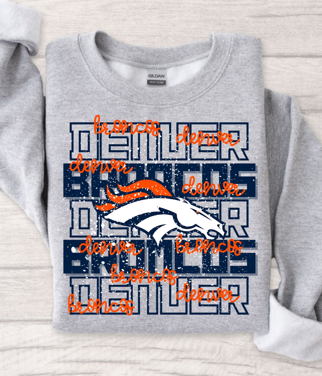 Denver Broncos Stacked