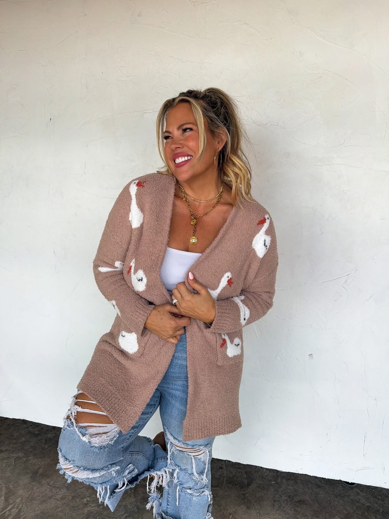 PRE-O Farm Girl Cloud Cardigan