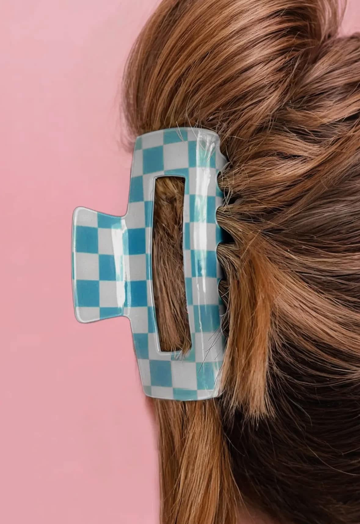Checkered Claw Clip