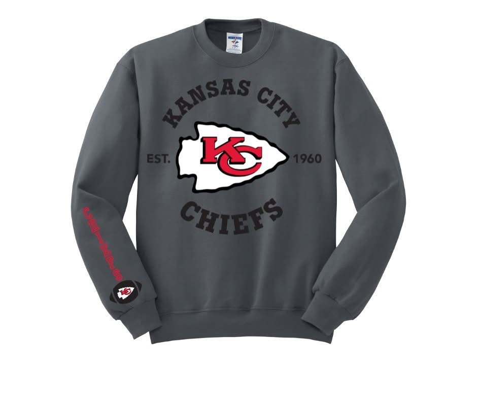 Kansas City Chiefs Est. 1960 W/ Sleeve