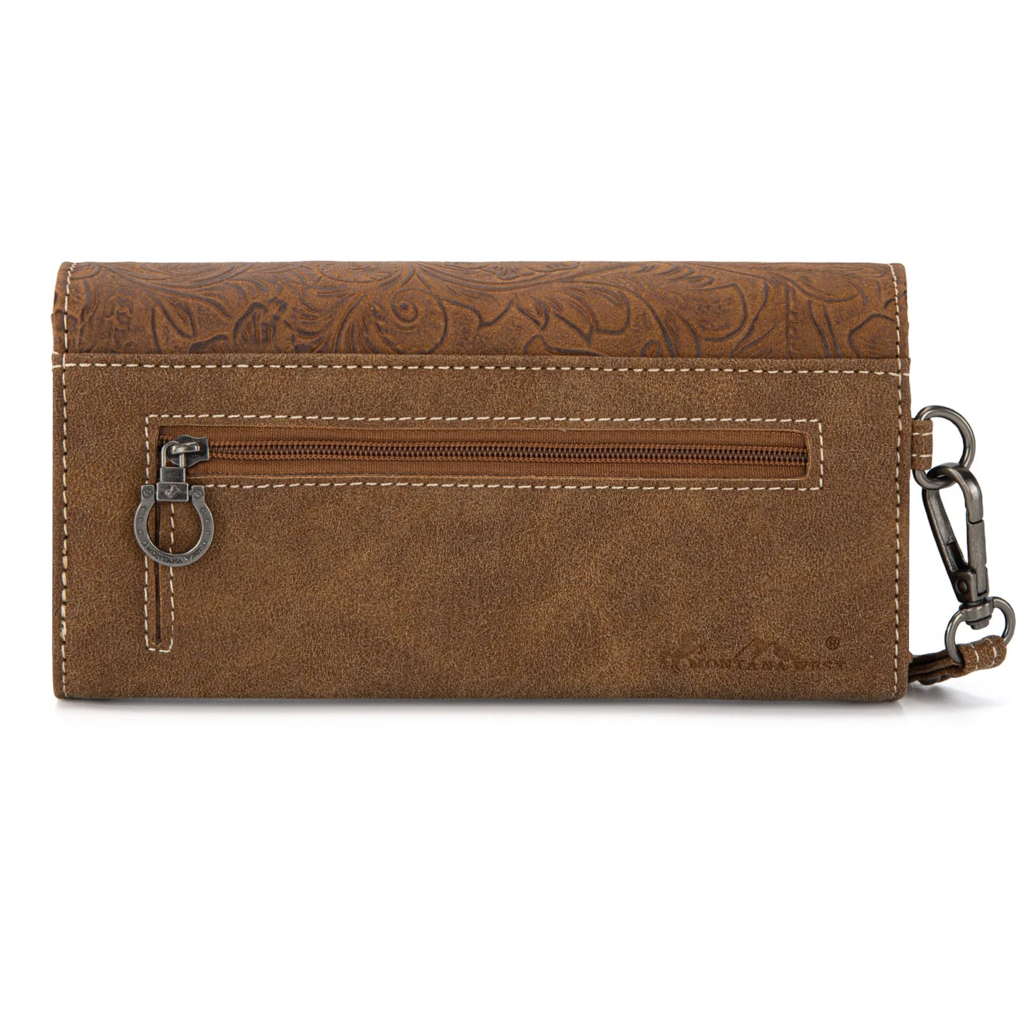 Embossed Wallet Wristlet