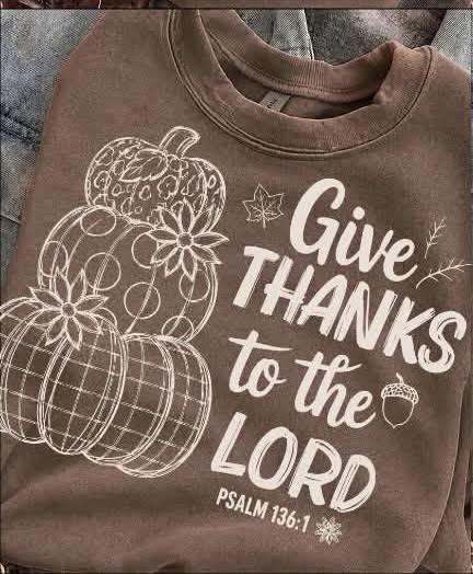 Thanks to the Lord
