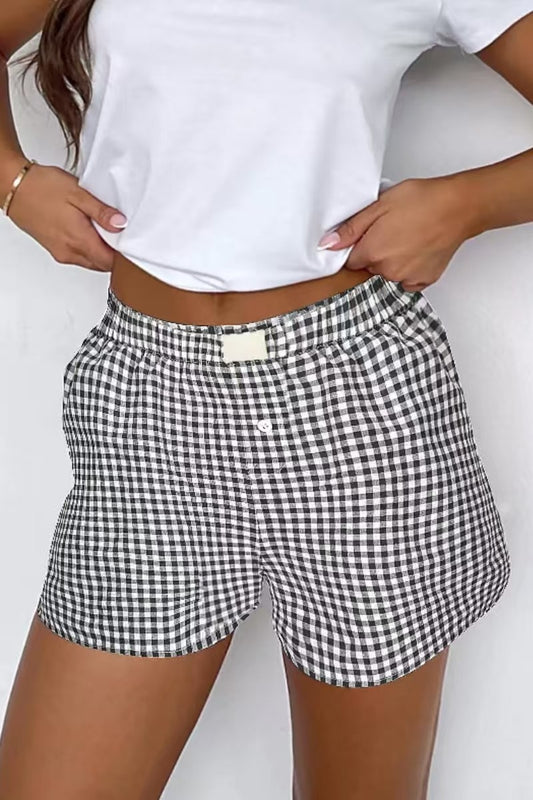 Gingham Boxer Shorts