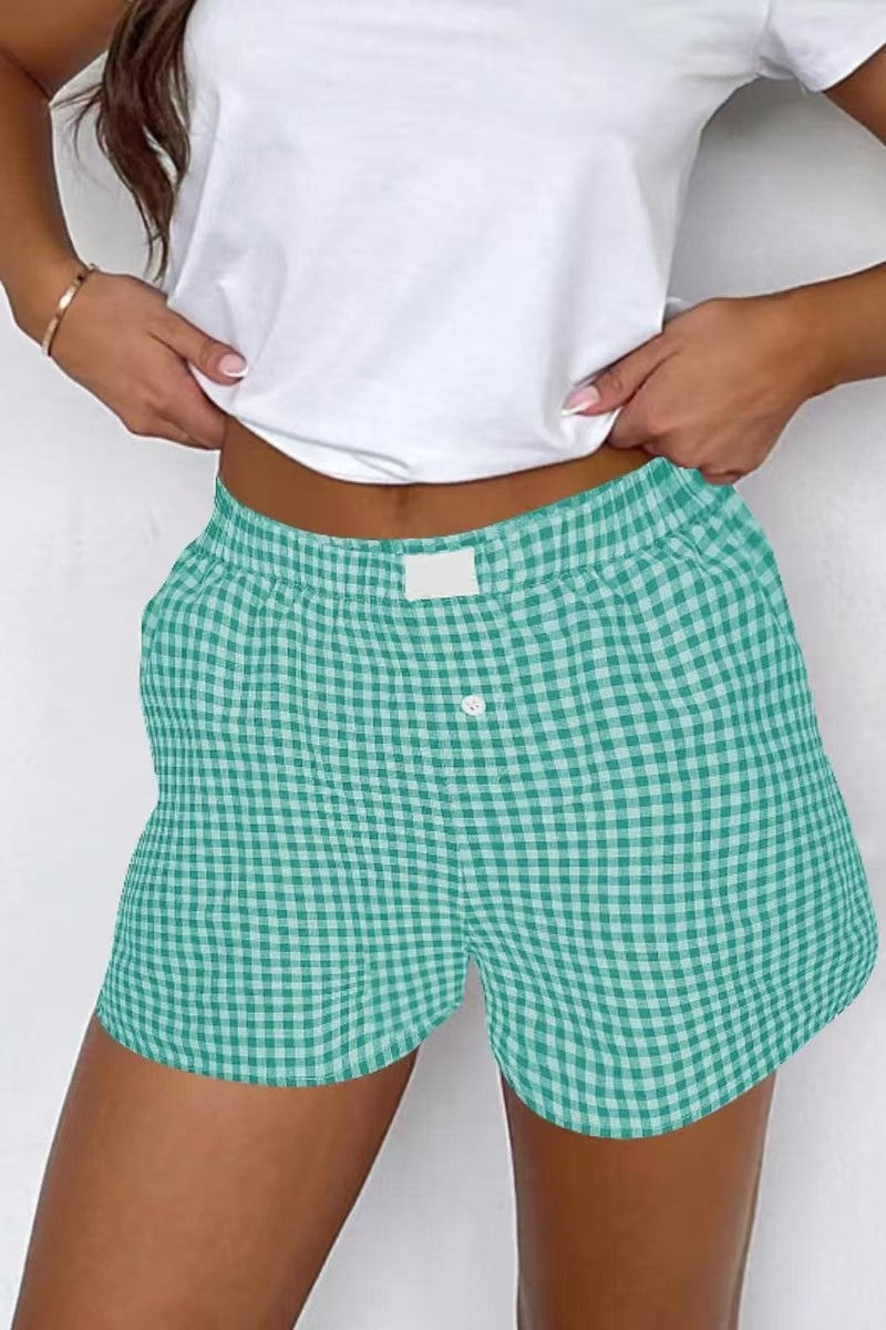 Gingham Boxer Shorts