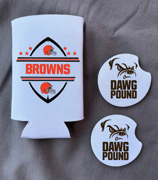 Cleveland Browns Koozie/Coasters