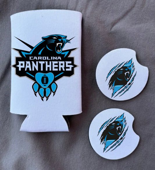 Carolina Panthers Koozie/Coasters