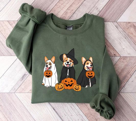 Corgi Halloween