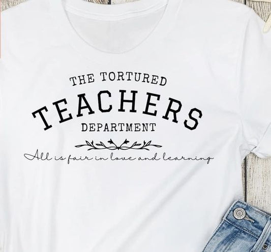 The Tortured Teachers Department