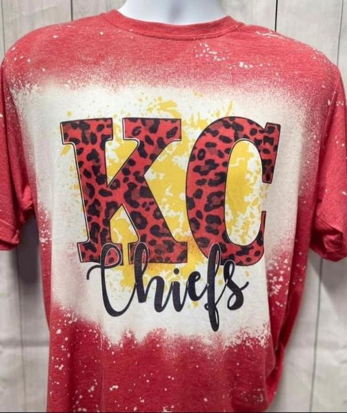 KC Chiefs Red Leopard