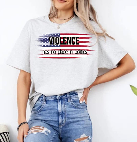 Violence has no place