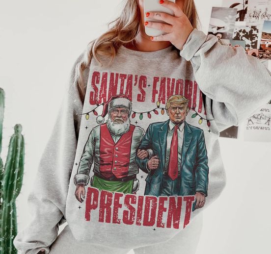 Santas Favorite President