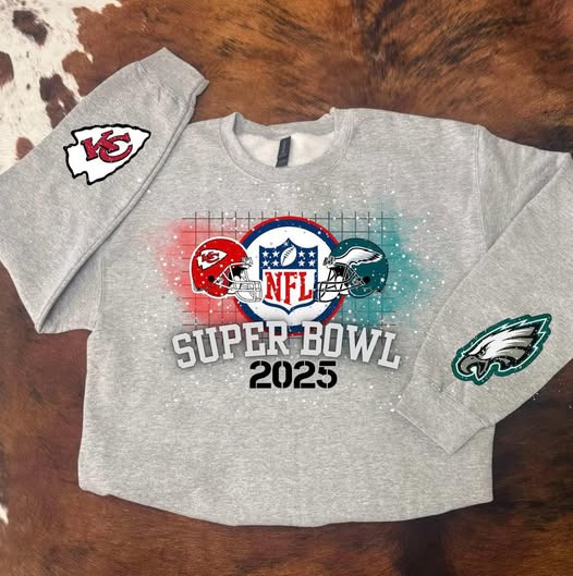 Chief/Eagle Super Bowl 2025 W/ Sleeve Detail