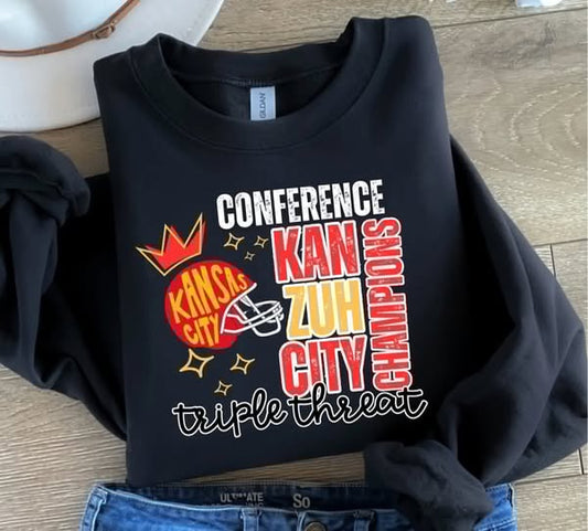 Conference Champs Kan Zuh City Triple Threat