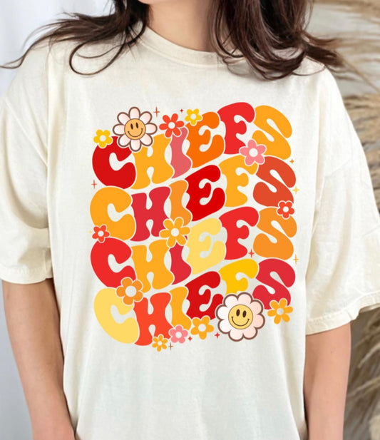 Groovy Floral Chiefs