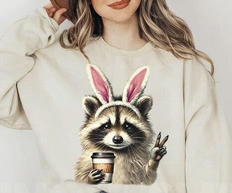 Easter Raccoon
