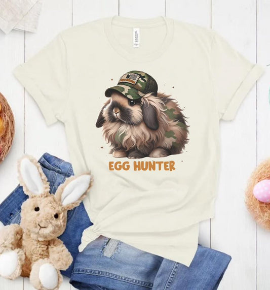 Camo Bunny Egg Hunter