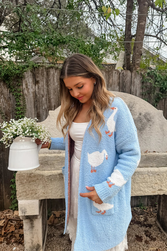 PRE-O Farm Girl Cloud Cardigan