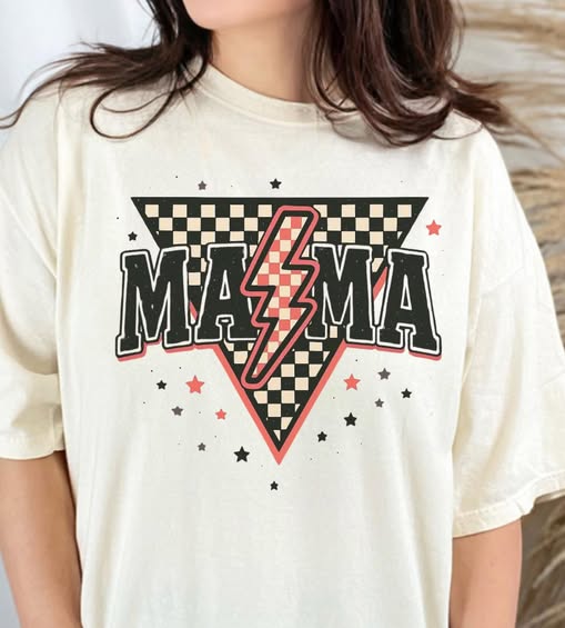 Checkered Triangle Mama