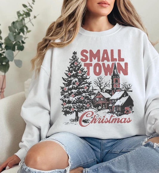 Small Town Christmas w/ Tree