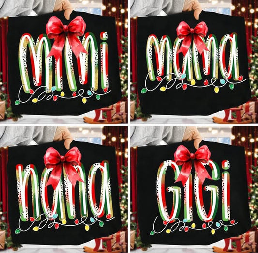 Christmas Print Names