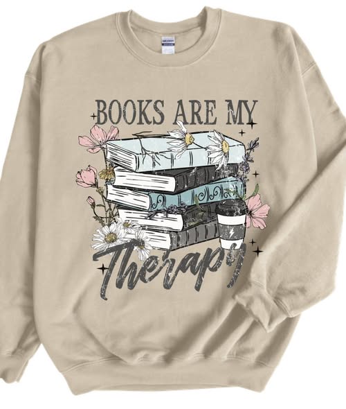Books are my therapy