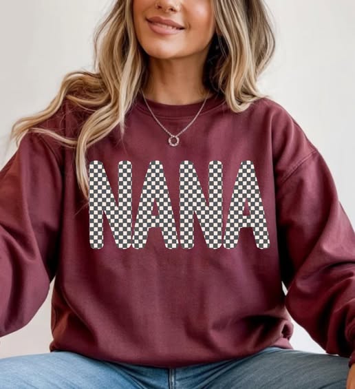CUSTOM Checkered "Name"