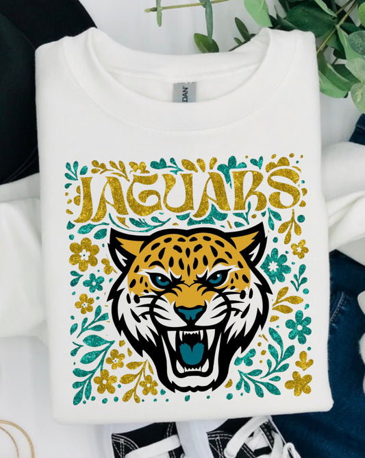Floral Jaguars