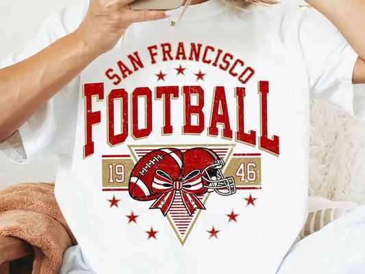 San Francisco Football w/ bow