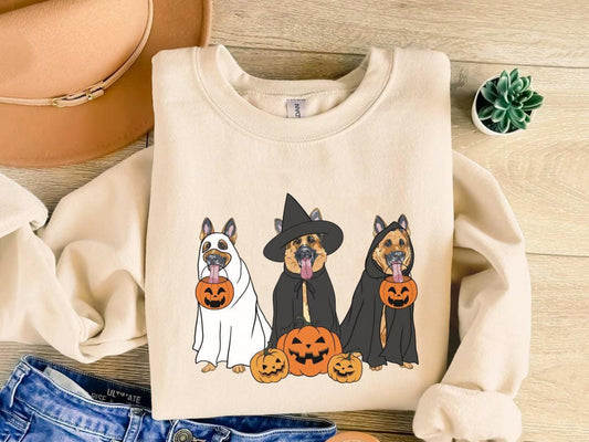 German Shepherd Halloween