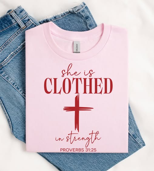 She is Clothed in Strength