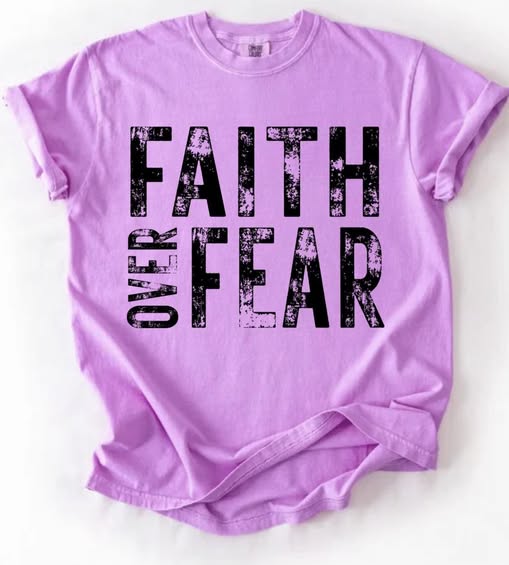 Distressed Faith over Fear