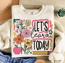 Floral Let's Learn Today