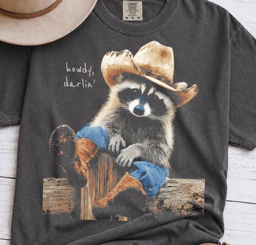 Howdy Darlin' Raccoon