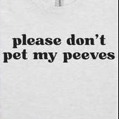 Please don't pet my Peeves