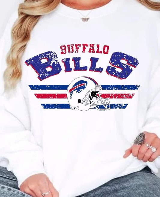 Worn Buffalo Bills