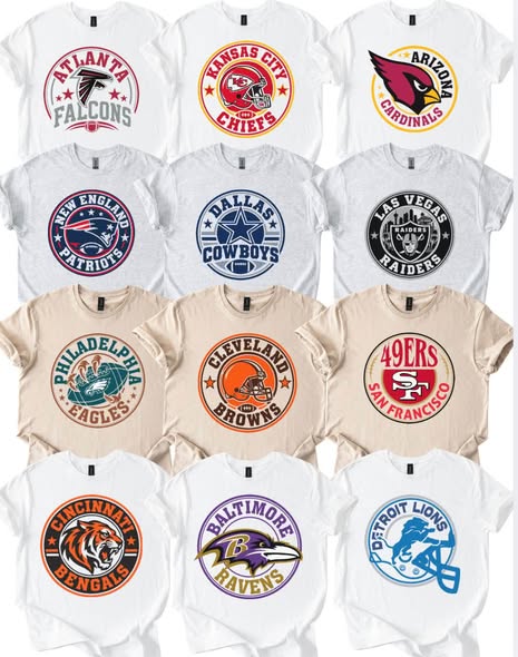 NFL Round Mascots