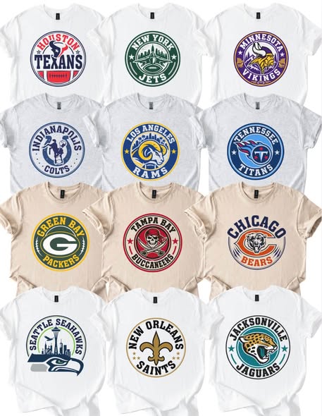 NFL Round Mascots