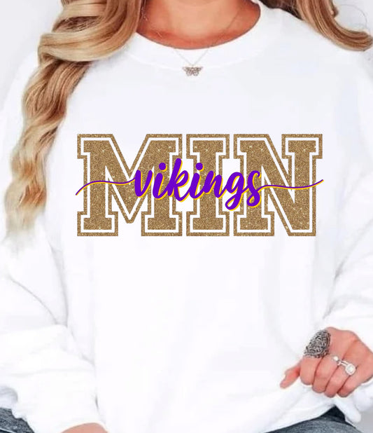 Gold Minnesota Vikings