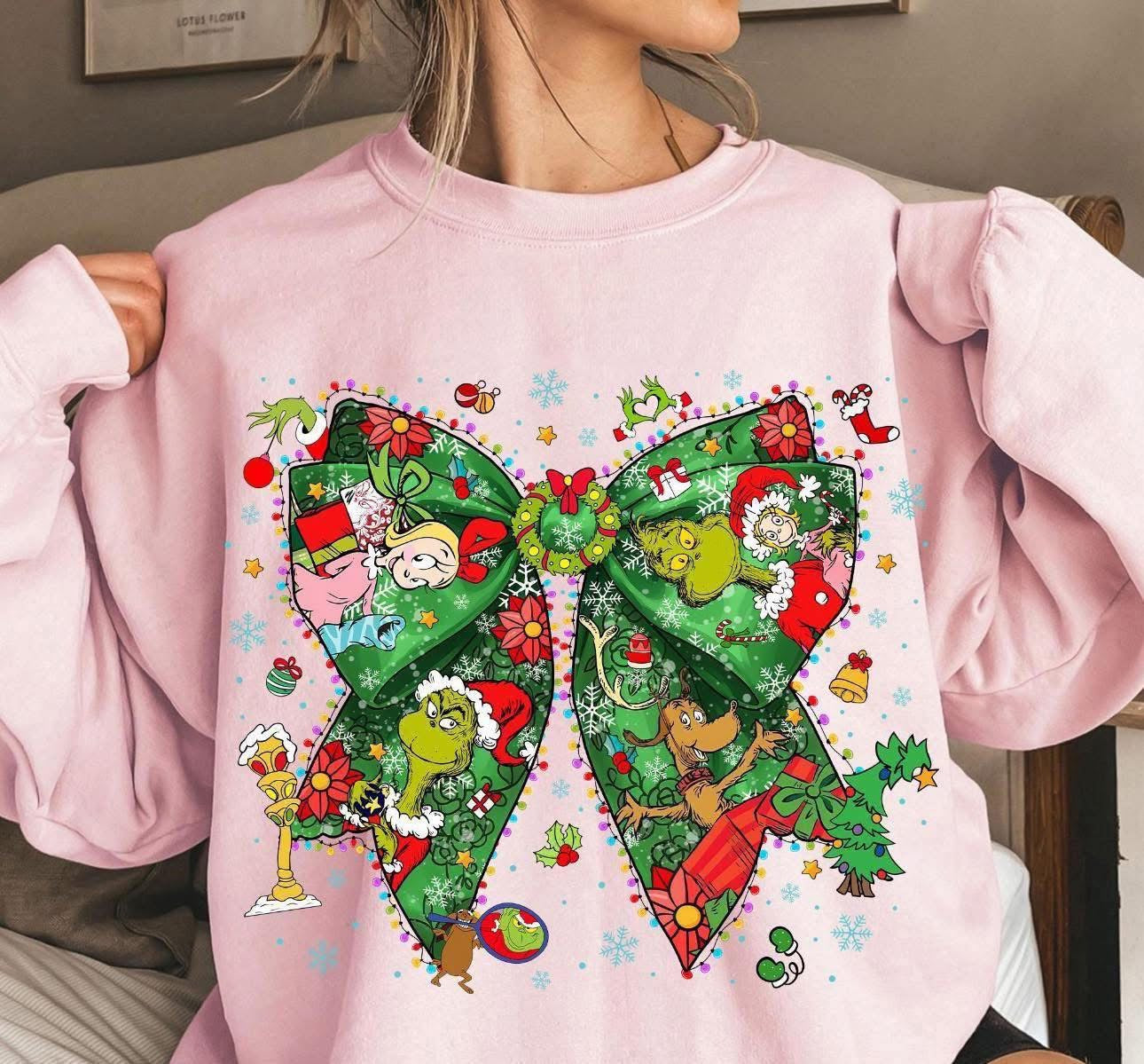 A Grinch Bow