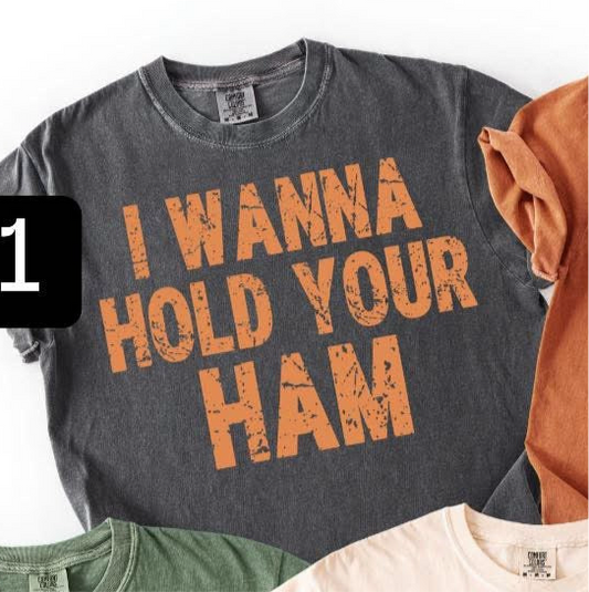I wanna hold your ham