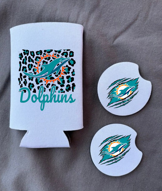 Miami Dolphins Koozie/Coasters
