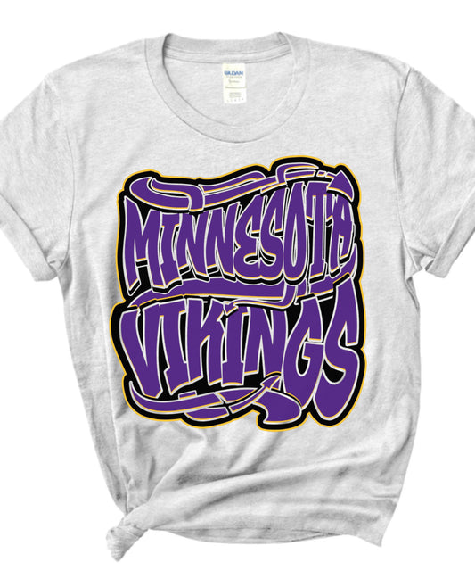 Graffiti Minnesota Vikings