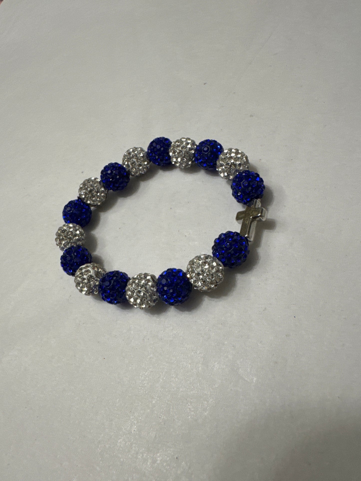 Blue White Bracelet