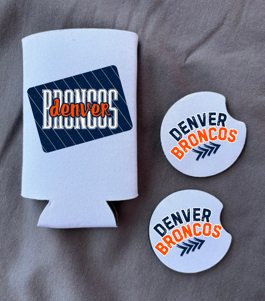 Denver Broncos Koozie/Coasters
