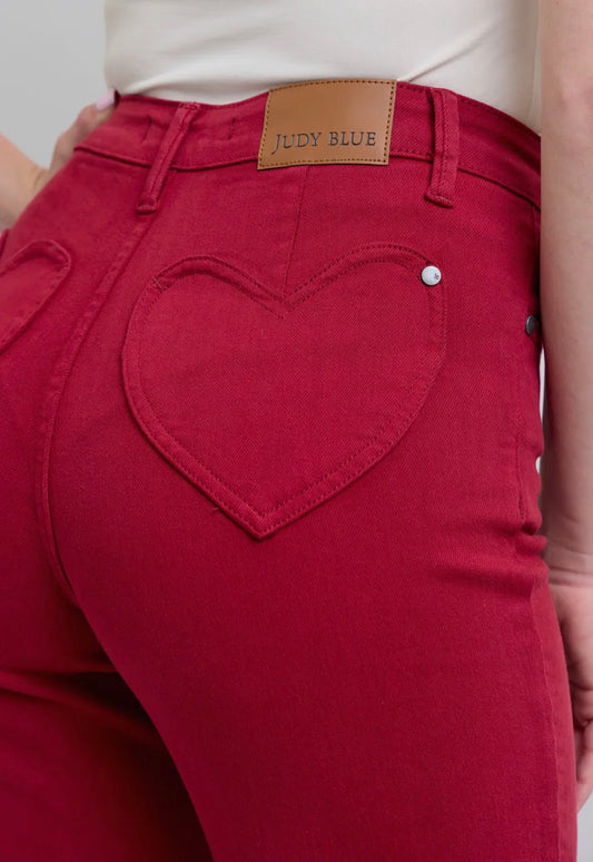 Heart Pocket Jeans